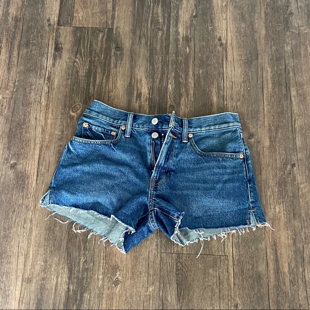 Lucky Brand Mid Rise Cut Off Shorts